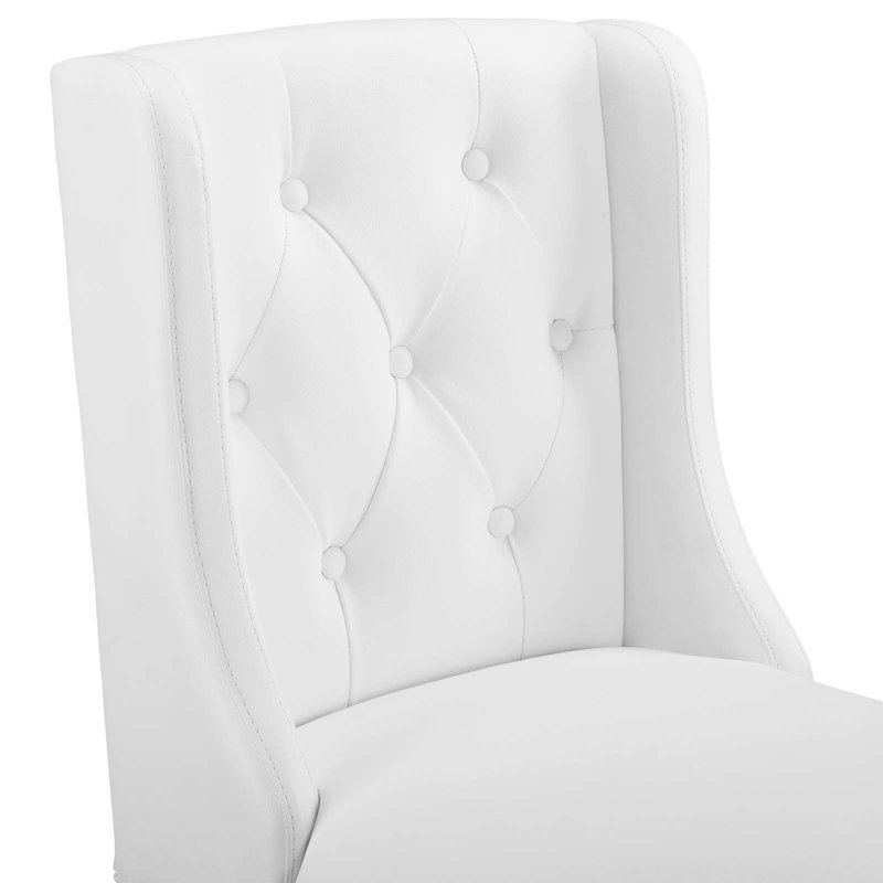 Baronet Counter Bar Stool Faux Leather