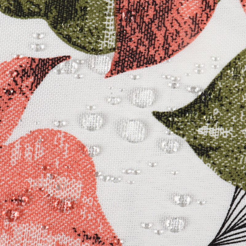 Ensemble de 2 housses de coussin lombaire intérieur / extérieur 12 po x 39 po hydrofuges et résistantes à la décoloration