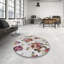 Tapis rouge à motif floral Mea-1426563364