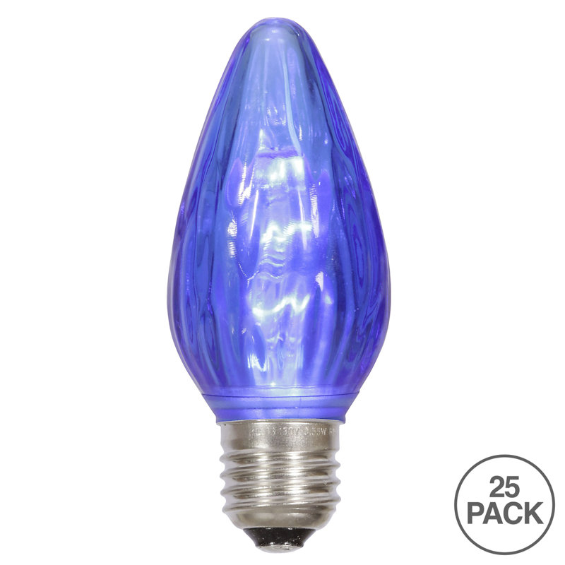 Ampoules à  dorée, Bleu