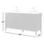Meuble-lavabo double 60 po Bilroy-1870404080