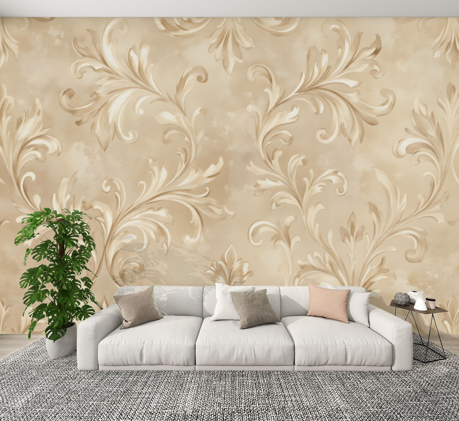 Red Barrel Studio® vintage Peel and Stick Wallpaper Vintage Floral ...
