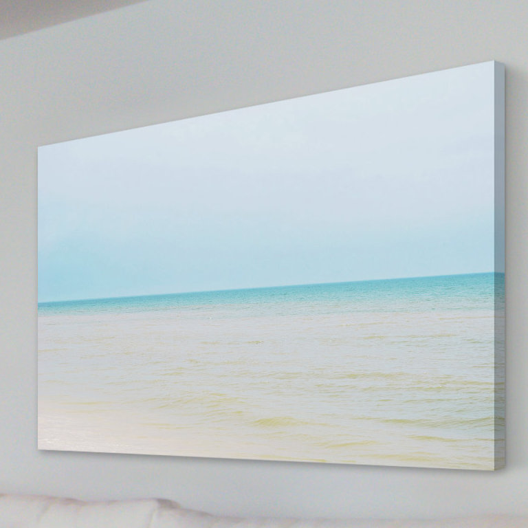 " The Sleeping Sea " by Sharon Kalstek, 20" H x 30" W x 1.5" D