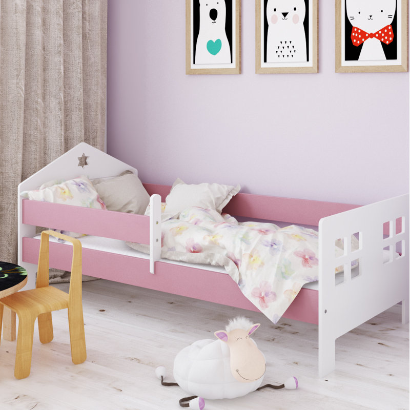 Keene Standard, 80 x 140cm, Pink/White
