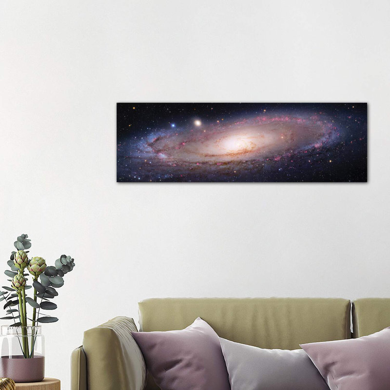 " M31, Andromeda Galaxy VII " by Robert Gendler, No Mat, 16" H x 48" W x 1.5" D, Wrapped Canvas