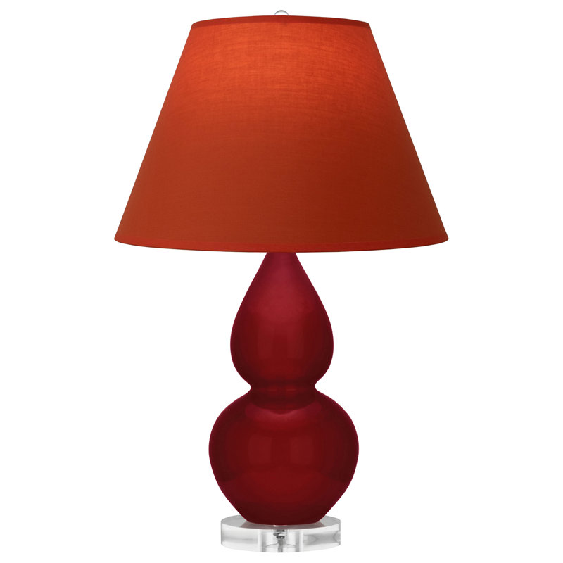 Petite lampe d'appoint à double gourde, Tanger / taupe, Sangria