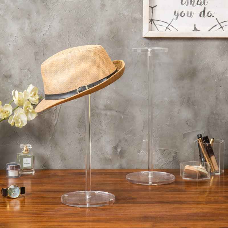 Plastic Freestanding Coat Rack, Transparent