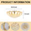 Luminaire de plafond 24 pouces or Lotus, plafonnier encastré de luxe avec télécommande
