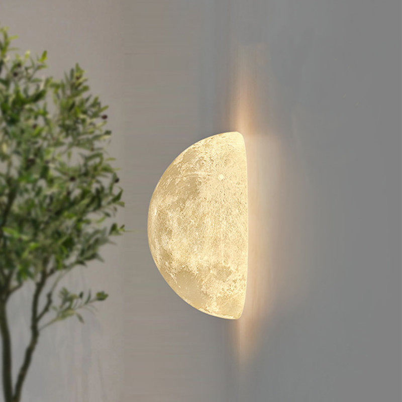 Applique murale lunaire 3D Moon