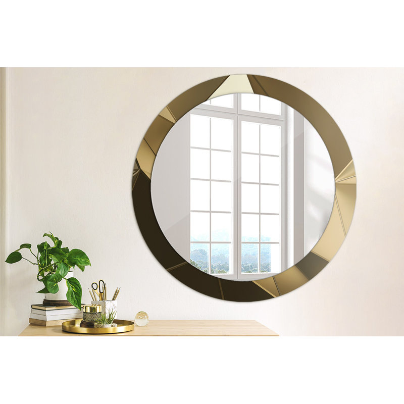 Huldar Glass Flat Wall Mirror