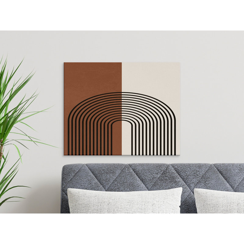 Wrapped Canvas Print Set, Brown/Black/Beige, 22.86 cm H x 30.48 cm W