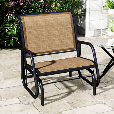 Fauteuil oscillant Outsunny (excluant la table)