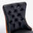 Lennox PU & Velvet Upholstered Dining Chairs with Wood Legs-1909357458-1909357455-1907350803