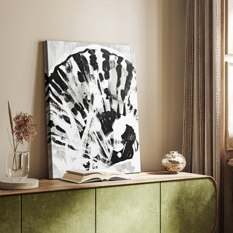 «Ocean Inkblot II» - galerie sur mesure Cavas, H 48 po x l 32 po