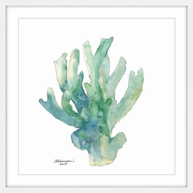 Glenda Roberson - Single Picture Frame Painting, 41cm H x 41cm W x 3.81cm D