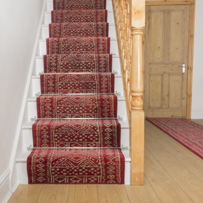 Stair Runner Geometric Area Rug