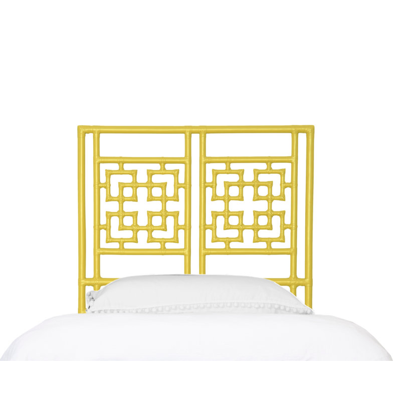 Palm Springs Open-Frame Headboard, Twin, Sunflower Yellow