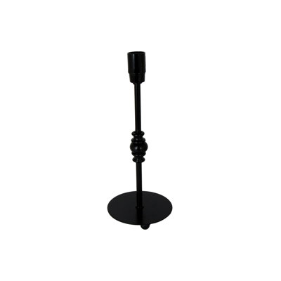 Black Accent Lamp Base Only