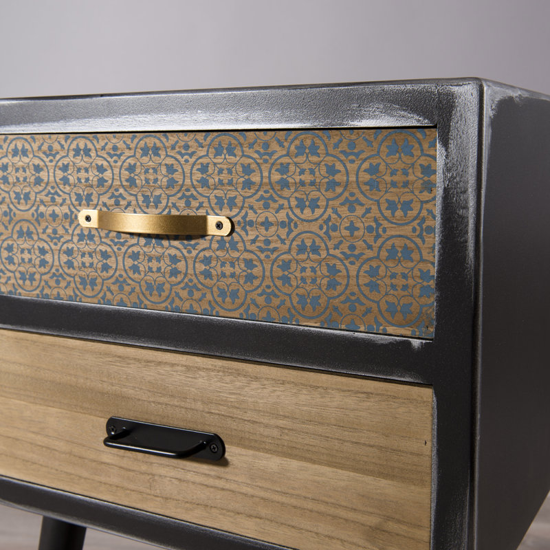 Chison 42cm W Bedside Table