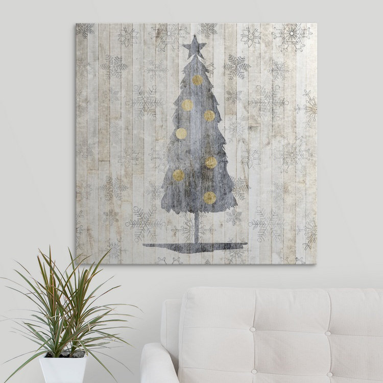 «Ocallaghan Soph sophistiqué Christmas II» par Grace Popp - impression d'art graphique, H 24 po x l 24 po x P 1,5 po, Toile