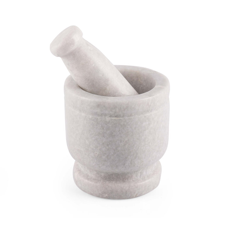 Marble Mortar And Pestle Set