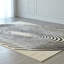 Hand Tufted Geometric Area Rug in Black-1400872349
