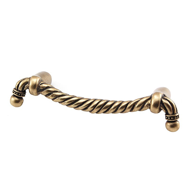 Equestre Arch Pull, Antique Brass