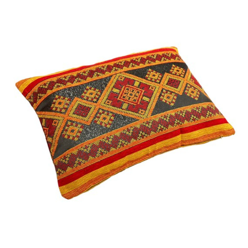 Binnu Geometric Rectangular Lumbar Cushion Cover