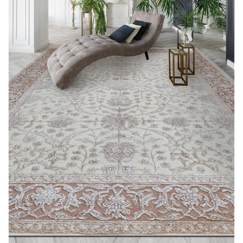Oriental Area Rug, Rectangle 4' x 6'