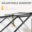Balconera Greenhouse With Aluminum Frame, PC Panels-112651776-112602300