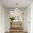 Glass LED Semi Flush Mount