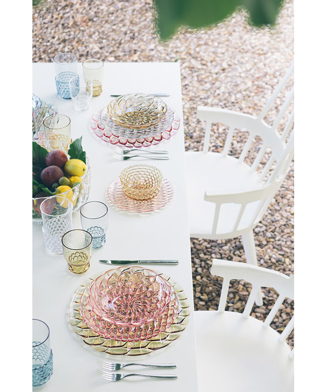Jellies Salad/Dessert Plate, Pink