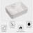 Go Peak Track 12'' Ceramic Rectangular Bathroom Sink