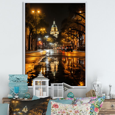 Liljan Florida City Lights sur impression sur toile