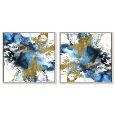 «Angel Angel», ensemble de carrés sur toile par Art Remedy