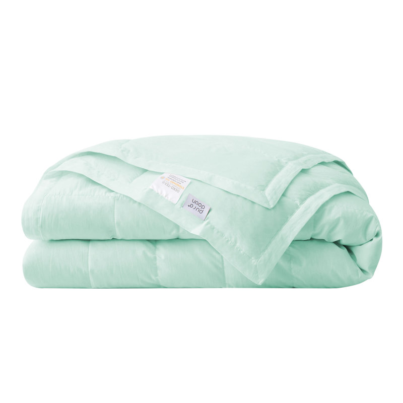  Lyocell Lightweight Cooling Down Blanket, Queen, Aero Blue