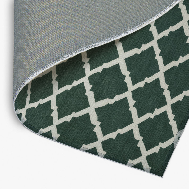 Tapis vert intérieur et extérieur Trellis, Rectangle 4pi x 6 pi