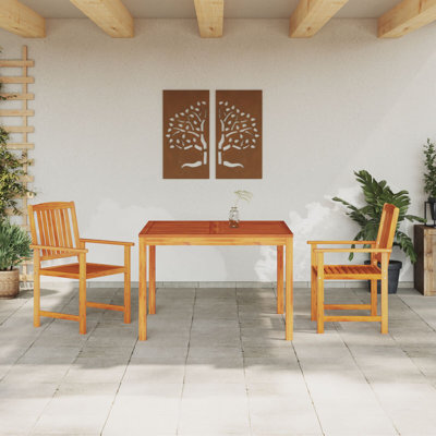 Square 3 - Piece 2 - Person Outdoor Table Set