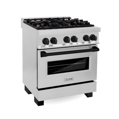 ZLINE Autograph 30" Legacy Dual Fuel Range w/ 4 Burners