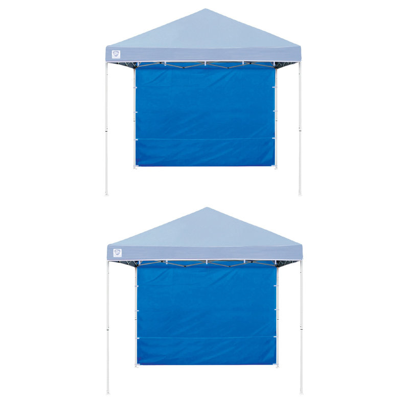 Z-Shade Blue Fabric Side Wall for Canopy