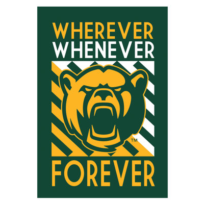 Double Sided 18 in. H x 12.5 in. W Polyester Garden flag