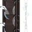 Louvre Solid Manufactured Wood Panelled Interior Door Slab-93912969-93912985