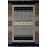 Area Rug in Beige/Rust