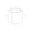 Borelli Round Ottoman