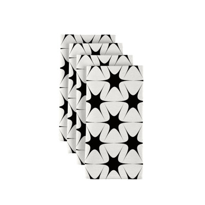 Polyester Abstract Square Napkin