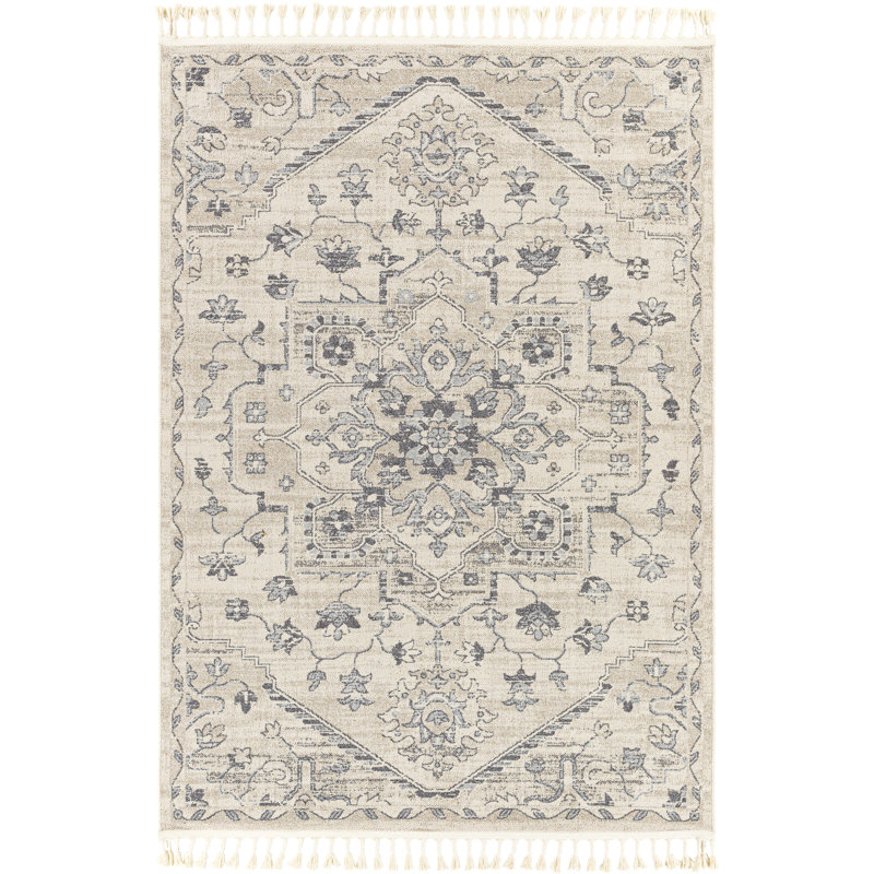 Oriental Indoor Rug, Rectangle 5'3" x 7'3"