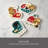 Pfaltzgraff Winterberry Accent Plates, Set of 4