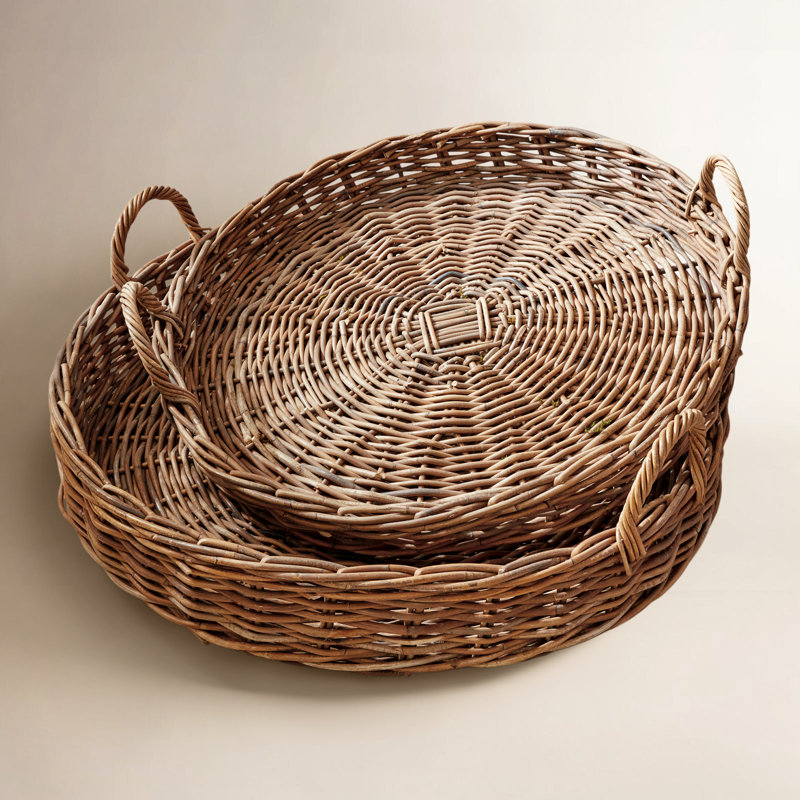 Normandy 2 Piece Low Basket Set