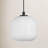 Paka 1 - Light Black Single Pendant