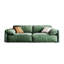 Causeuse-coussin modulaire verte 100% polyester-1276989766